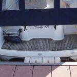 Sessa C30 - Bathing platform, telescopic boarding ladder & fender baskets