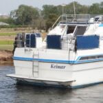 Fairline Turbo 36 - Aft deck, bathing platform and boarding ladder