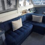 Fairline Turbo 36 - L-Shaped seating area