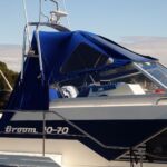 Broom 1070 - Folding radar arch and windscreen makes inland waterways more accessible.