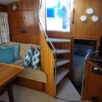Broom 1070 - Steps up to the aft cockpit and down to the at cabin