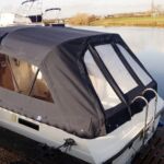 Relcraft 29 - New canvas aft cockpit canopy cover