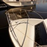 Relcraft 29 - Stainless Steell Pulpit and secure deck cleat