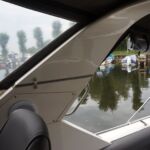 Fairline Targa 30/33 - Hinged radar arch makes inland waterways more accessible