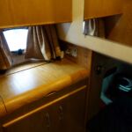 Fairline Targa 30/33 - Storage in midships cabin