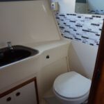 Broom Ocean 42 - Main Heads with toilet and wash hand basin