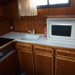 Linssen 41 - Galley with fitted appliances