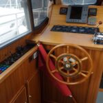 Linssen 41 - Internal Helm & Electric Control Panel