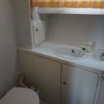 Linssen 41 - Main Heads with sea toilet and wash hand basin