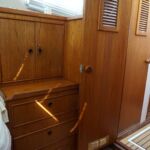 Colvic Beta 40 - Further drawers and cupboard space in the master cabin
