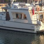 Colvic Beta 40 - Sea Mist at mooring