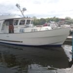 Colvic Beta 40 - Sea Mist at mooring
