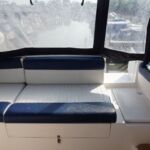 Drago Fiesta 22 - Transom seating with engine bay underneath