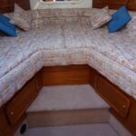 Broom 41 - Forward v-berth cabin