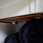 Fairline Carrera 24 - Cockpit table stored away in midships cabin
