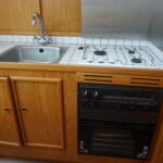Stevens 1140 - Galley with fitted appliances