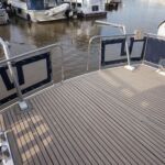 Stevens 1140 - Large rear aft deck with new flexiteek in 2018