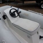 Mercury 2.9 RIB - Jockey seat and steering wheel