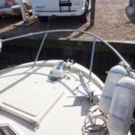 Freeman 33 Sports - Danforth anchor with windlass