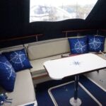 Birchwood 29 Sedan - Aft cockpit with plenty of seating and large dining table