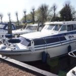 Birchwood 29 Sedan - Back on Track at mooring