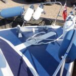 Birchwood 29 Sedan - Forward deck with anchor and fender baskets
