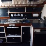 Birchwood 29 Sedan - Galley with fited appliances