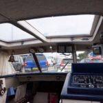 Birchwood 29 Sedan - Main cabin with roof hatches to allow light and ventilation