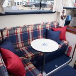 Birchwood 29 Sedan - Saloon seating and coffee table