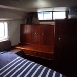 Broom Ocean 38 - Master aft cabin with plenty of storage