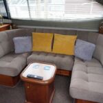 Broom Ocean 38 - Saloon seating and coffee table