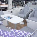 Broom Ocean 38 - Social seating arrangement in the aft cockpit
