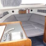 Fairline Carrera 24 - Saloon makes up into a double berth
