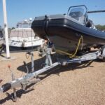 Highfield Sport 560 RIB - Indespension V792 single axle trailer
