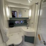 Sealine S34 - Heads comprising of toilet, wash hand basin and shower