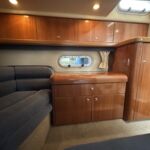Sealine S34 - Seating and storage in the midships cabin