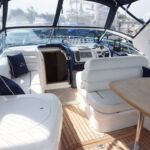 Sealine S34 - Looking forward in the aft cockpit