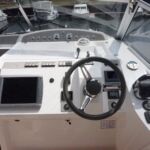 Broom 370 - Helmstation with comprehensive navigation gear, instrument gauges and chart table with light.