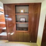 Broom 370 - Storage units in the master cabin