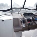 Regal 2665 Commodore - View forward in the cockpit