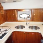 Broom 345 - Large galley with fitted appliances