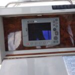 Broom 345 - Raymarine C80 Chartplotter housed in secure unit.