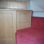 Haines 350 - Storage units in the forward cabin