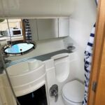 Fairline Targa 29 - Heads with toilet, wash hand basin and shower