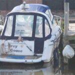 Fairline Targa 29 - Stern view with large bathing platform