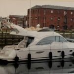 Galeon 390 Flybridge - Lady Izzy alongside