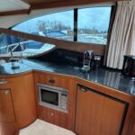 Galeon 390 - Galley with Corian worktop