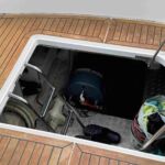 Galeon 390 - Steps down to the lazerette