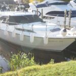 Haines 35 Sedan - Limone III at mooring