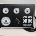 Deluxe Panel -TK2 with tachometer, hour recorder, keyswitch, voltmeter, temp gauge & oil pressure